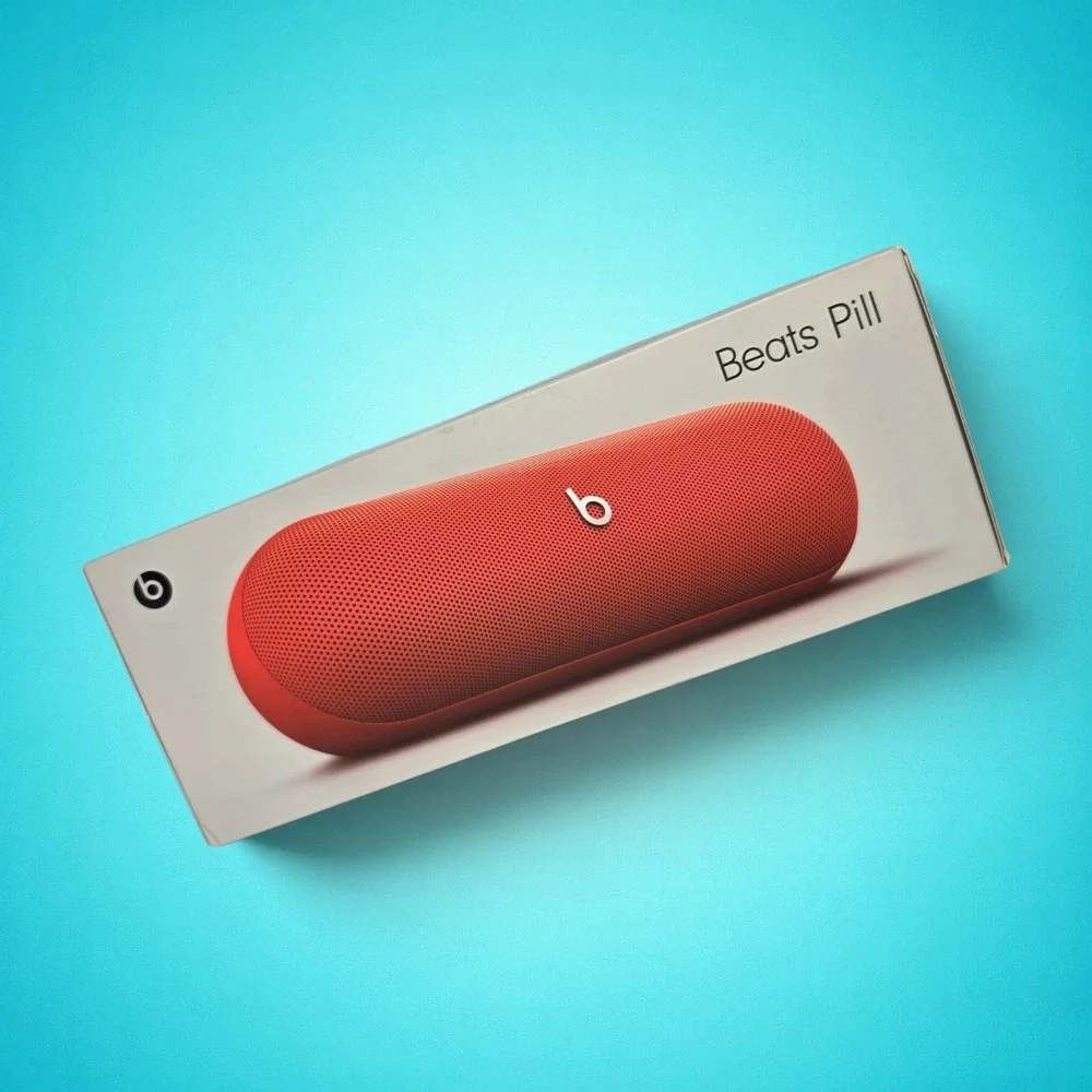 New Beats Pill Portable Wireless Bluetooth Speaker - Statement Red